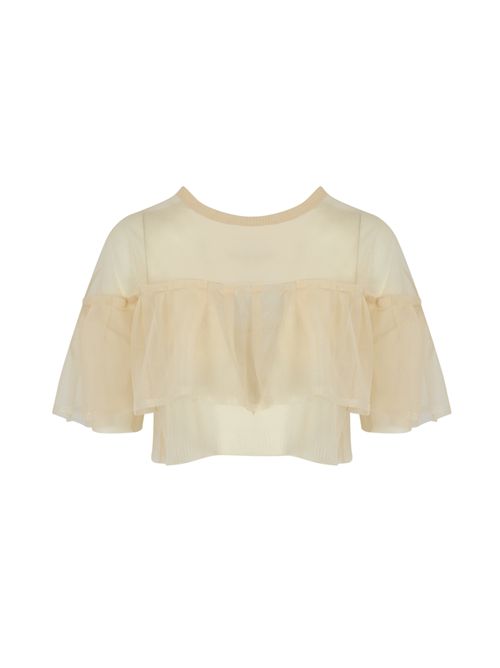 Top in crepe crop Philosophy di Lorenzo Serafini | A0920 7040020